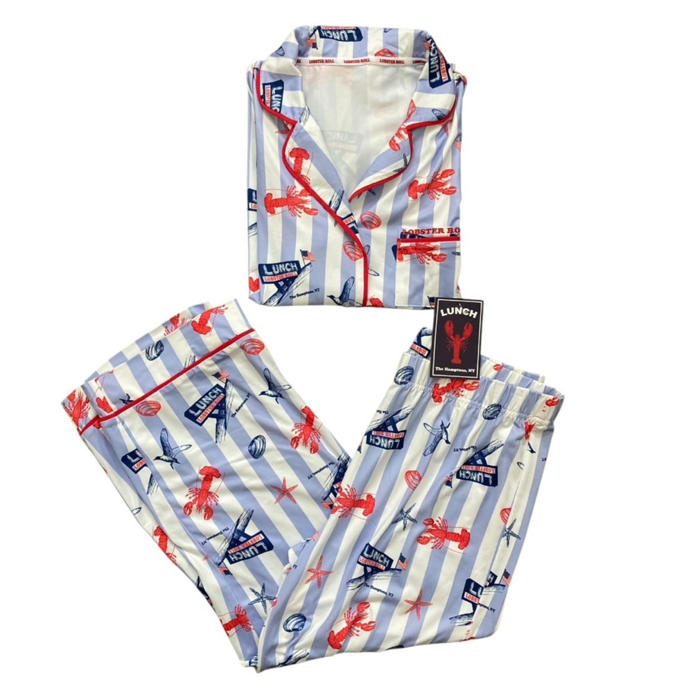 The Lobster Roll Hamptons eatery women’s pajamas NWT Created by Andrea Anthony